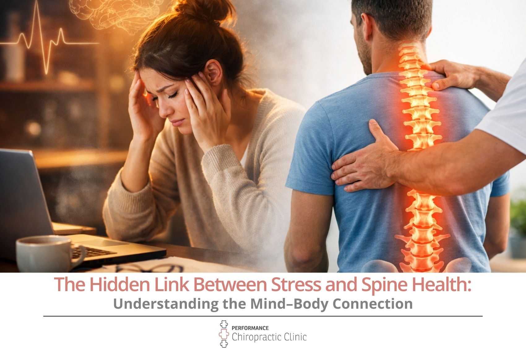 The Hidden Link Between Stress and Spine Health: Understanding the Mind–Body Connection
